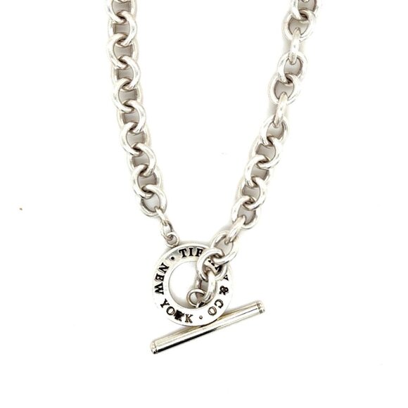 Tiffany & Co. Jewelry - T&Co. 925 Toggle Necklace